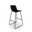Tabouret de comptoir moderne en similicuir avec repose-pieds à dossier bas-1160917203-1160917196