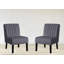 Ensemble de 2 chaises d'appoint Reese Mid Century Modern-1256680003