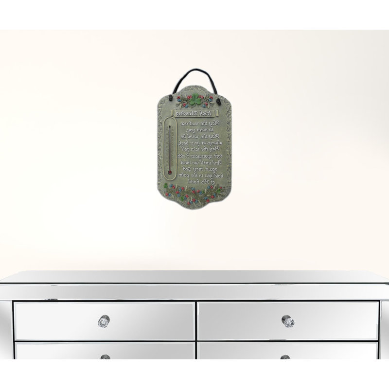 Welcome Sign, 'Irish Blessing' Polyresin Wall Décor