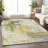Mireya Green Washable Indoor-Outdoor Rug - -1569414867