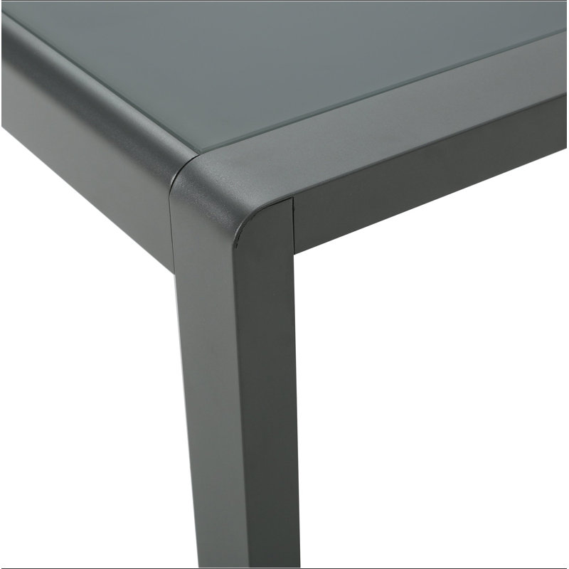 Table Cape Coral Kd - gris, Gris