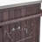 42.1" Outdoor Kitchen Island With Side Shelf, Stainless Steel Top, Adjustable Shelf & 4 Wheels-1020032829