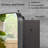 20" x 26" Bathroom Medicine Cabinet with Mirror Door, Matte Black Stainless Steel Frame, Recessed or Surface Mounted-1620866290-1620866293