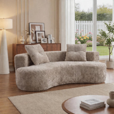 Linen Modular Sectional Sofa with Metal Legs, 3-Seat Couch with Customizable L-Shape Layout for Small Apartments – Medium Firm, Easy Assembly