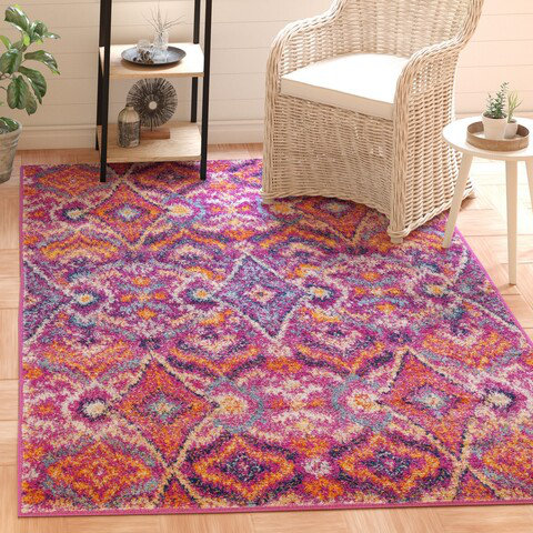 Tankersley Geometric Area Rug, Rectangle 122 x 183 cm