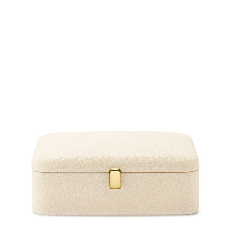 Abella Shagreen Small Jewelry Box