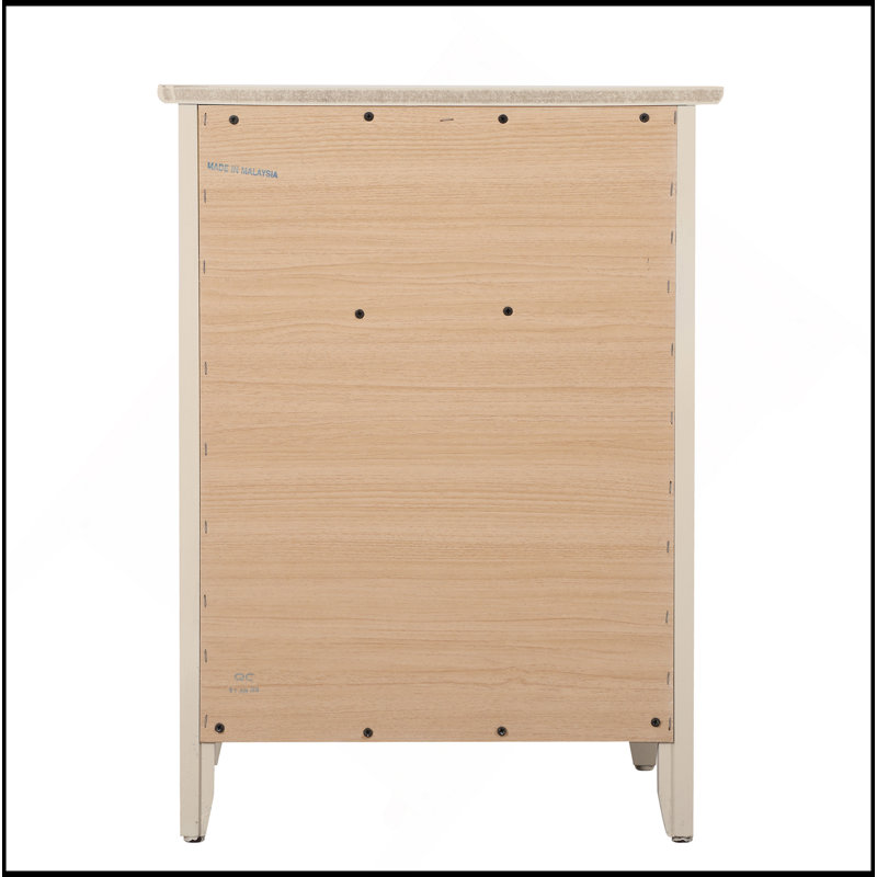 Drawer /1 Door Nightstand, Beige