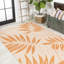 Tapis crème / orange Hallas Tropical-69806979