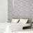 Domenic White Whitewashed Brick Wallpaper