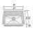 35'' L Single Bowl Stainless Steel Kitchen Sink