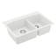 Ensemble d'évier de cuisine à double cuve à montage sur le dessus 60/40 Karran Quartz 33 "X 22"-50597878
