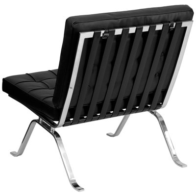 Chaise longue sans accoudoirs capitonnée Streetman LeatherSoft