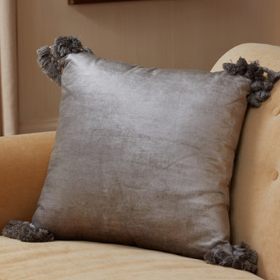 Housse et insert de coussin carré en velours Raj