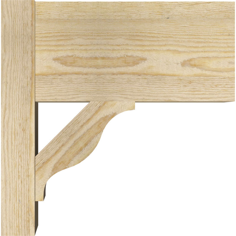 Jeu de blocs Funston, 8" W Douglas Fir (Rough Sawn), P 14 po x H 14 po