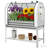 Spacious Raised Garden Bed,Flower Boxs,Plant Boxs,for Outdoor, Silver-1783412098