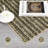 2x6 Washable Modern Textured Stripe Rug Thin Non-Slip Low Pile Stain-Resistant Reinforced Edges Foldable Entryway Beige-693167410
