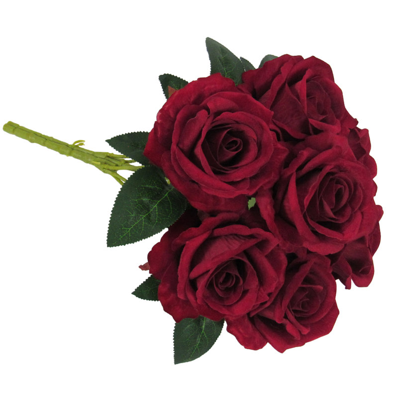 Velours rosier, Rouge