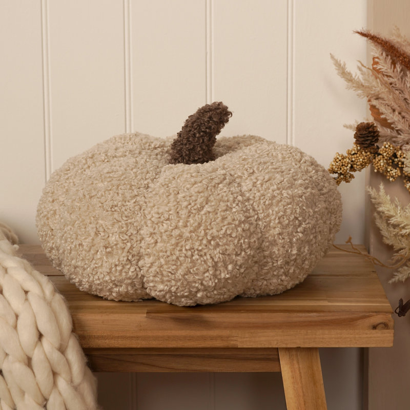 Orange Cushion, Cream