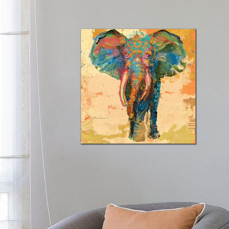 Animal Utopia III by Evelia Designs - Wrapped Canvas Painting, 66.04 cm H x 66.04 cm W