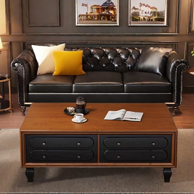 Table basse Design Sens, Noir, noir, noir, noir