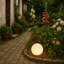 Lampe avec piquet Globe
