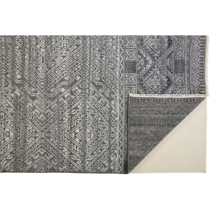 Authement Abstract Indoor Rug, Rectangle 5'6" x 8'6"