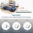 360 Degree Swivel Floor Gaming Chairs For Adults Adjustable Reclining Game Chair-1553413297