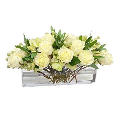 Roses dans un vase