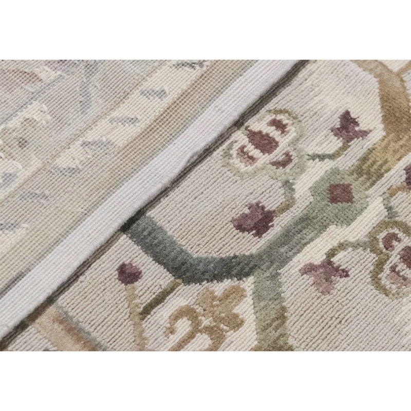 ASRS6049TBEIV Handmade Wool Area Rug, Rectangle 3' x 5'