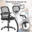 Ergonomic Mesh Task Chair with Flip-Up Armrests