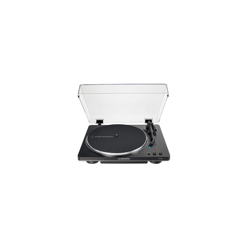 Tour de table à courroie entièrement automatique Audio Technica AT-LP70X-BG (noir / gris)