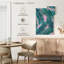 Palmier Harnek sur fond rose-108239923