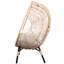 Fauteuil à œufs avec coussin en rotin PE-1229603561