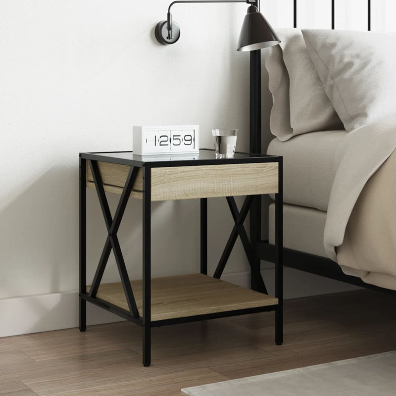 40cm W Bedside Table, Sonoma Oak