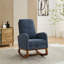 Fauteuil coulissant à haut dossier avec repose-pieds rétractable-654763040