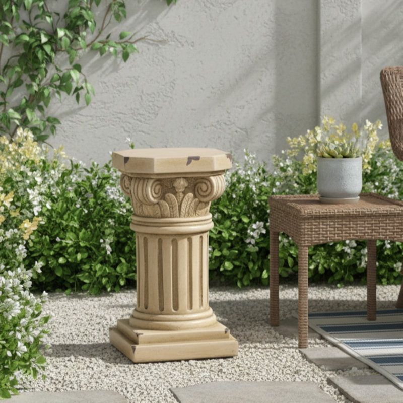 Support pour plante Roselmont, Jaune antique
