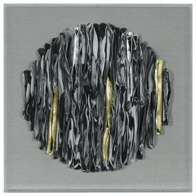 Handmade Glam Abstract Wall Decor
