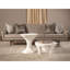 Primitive Accent Table-Soft White