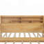 Lit de jour en bois avec tablettes de rangement, lit gigogne et bureau d'étude intégré pour espaces compacts-1865438223