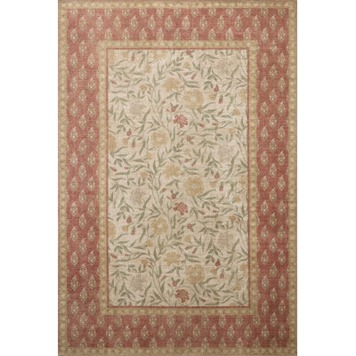 Rifle Paper Company x Loloi Edinburgh Ivory / Spice  Area Rug