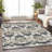 Premium Machine Washable Prisco Black Rug-1495542779