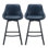 Tabouret de comptoir pivotant de 25,6 po Janayshia