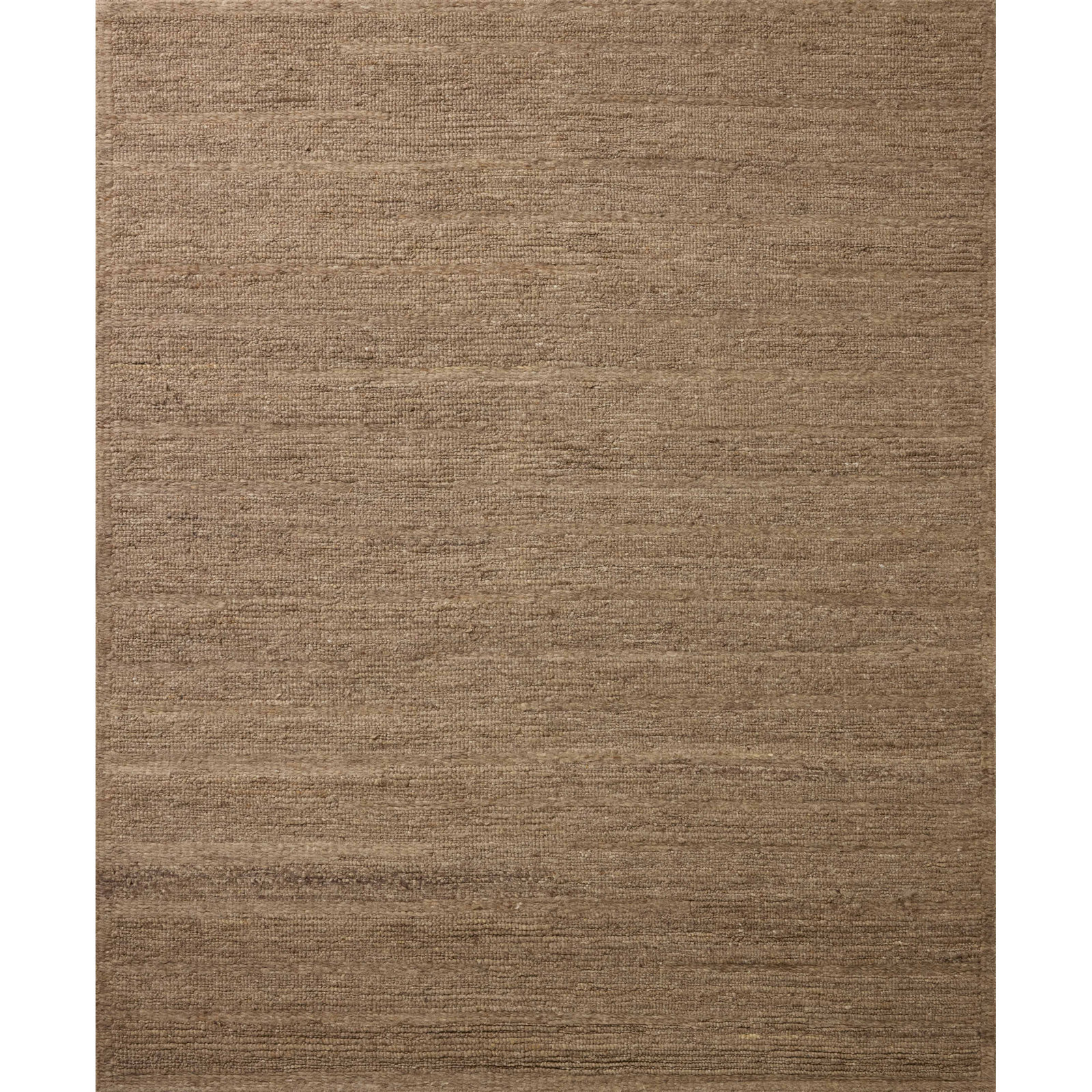 Leanne Ford x Loloi Lennox Taupe Striped Rug, Rectangle 4' x 6'