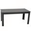 Table de cuisine rectangulaire en bois spacieuse et durable de 63 po pour 4 à 6 personnes