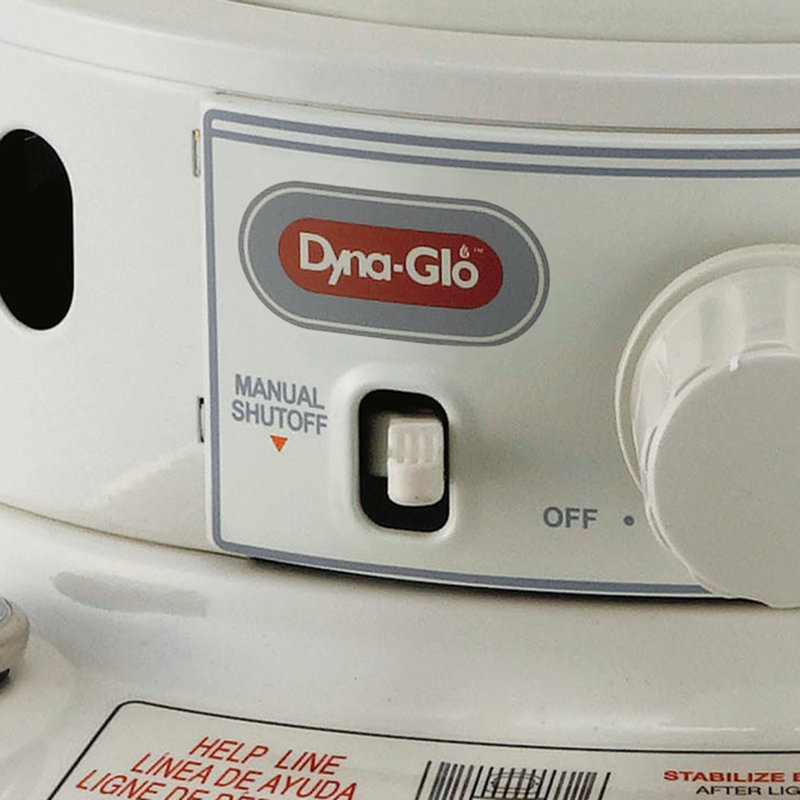 Dyna-Glo 23000 BTU Kerosene Compact Space Heater, Ivory