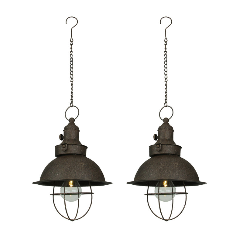 Ensemble de 2 luminaires suspendus à DEL avec minuterie