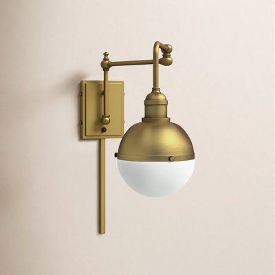 Ostara Single Light Dimmable Swing Arm Sconce