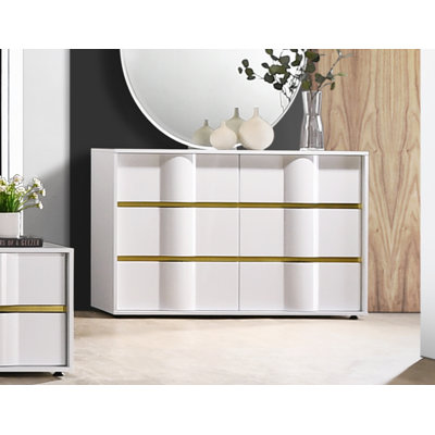 Commode 6 tiroirs Milly 