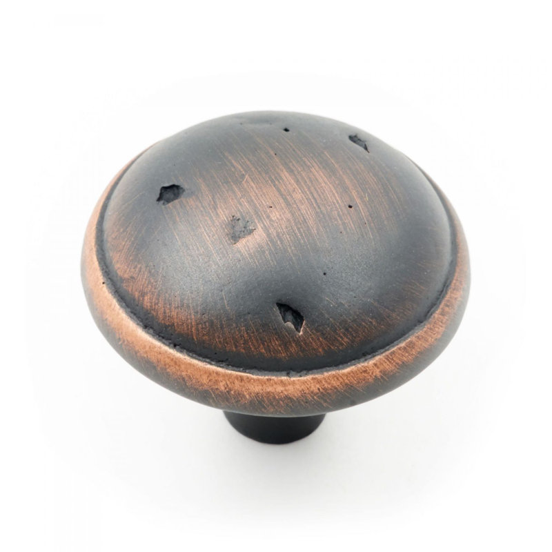CK Series 1 3/8" Diameter Mushroom Knob, Valencia Bronze