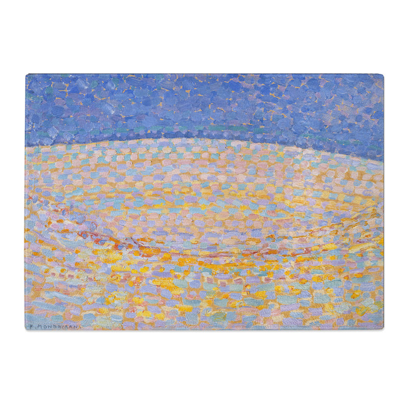 Dune Iii by Piet Mondrian Chopping Board, 20cm W x 28.5cm L